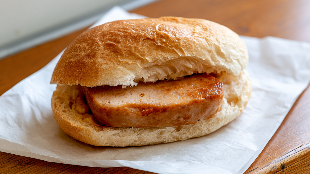 Leberkäsebrötchen